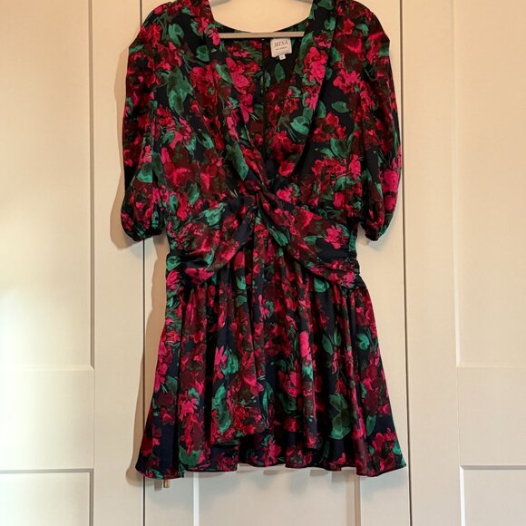 MISA Los Angeles x Anthropologie Clarisa Floral Mini Dress - Picture 3 of 4